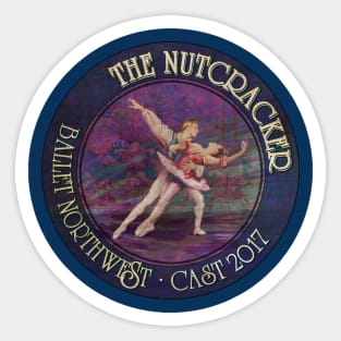 Nutcracker 2017 Cast Shirt Ballet Northwest Sticker